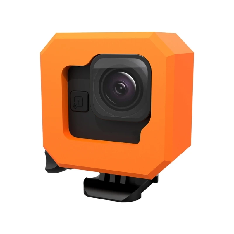 

Silicone Orange Floaty Case Protective Surfing Cover Sleeve for GoPro HERO11 Black Mini Camera Waterproof Swimming Diving Access