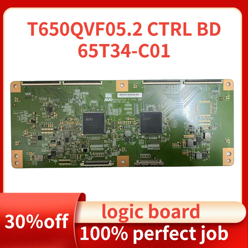 

Платы T-con для телевизора, оригинальное оборудование, плата T-CON T650QVF05.2 CTRL BD 65T34-C01, телевизионная логическая плата, ЖК-плата TCON