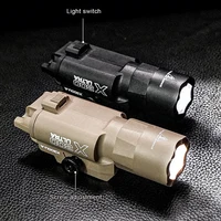 Многофункциональный X300U Scout Light Gun Light Lanterna, стробоскопический фонарик для винтовки, подходит для 20 мм рельса, страйкбольный подвесной фонарик для охоты