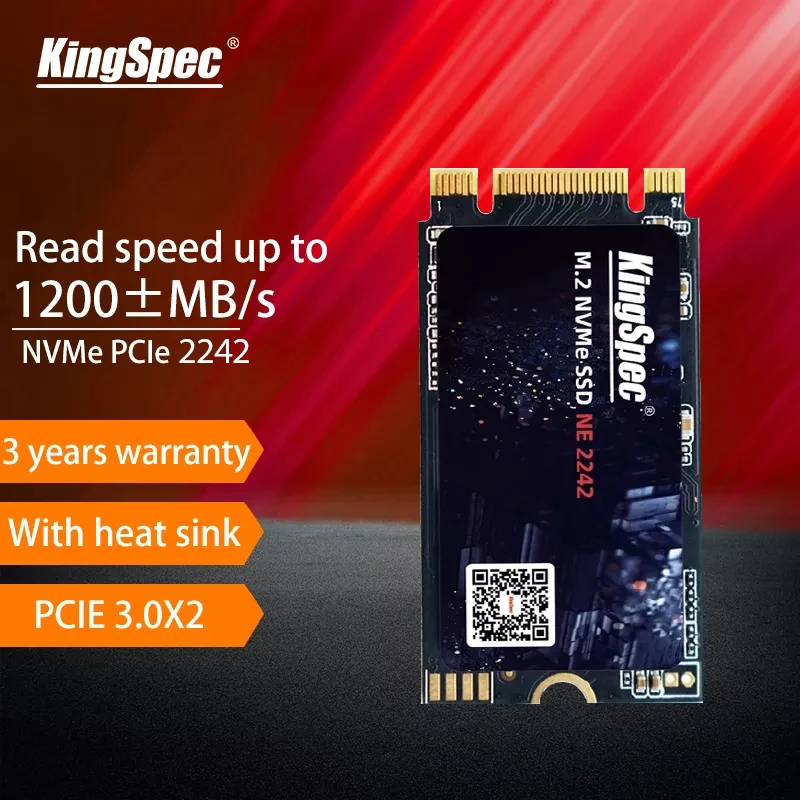 SSD M2 NVMe PCIe 3.0x2 2242 M.2 SSD 512GB 256GB 1T Hard Drive disk