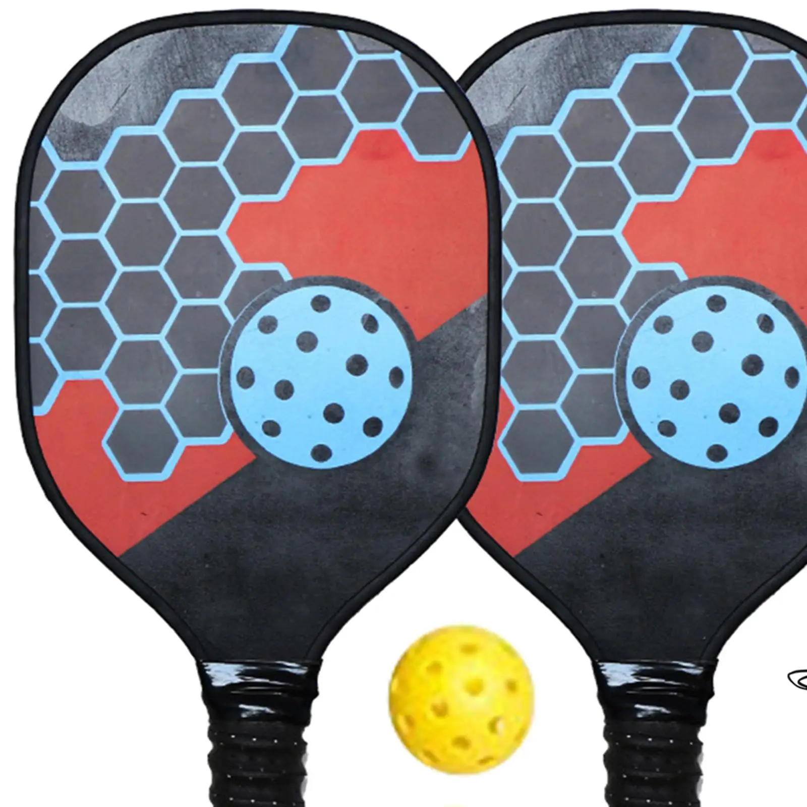 Wood Kit Two Paddles Two s Beginner Racket Anti Wear and Protection for Men Women Kids with Bag