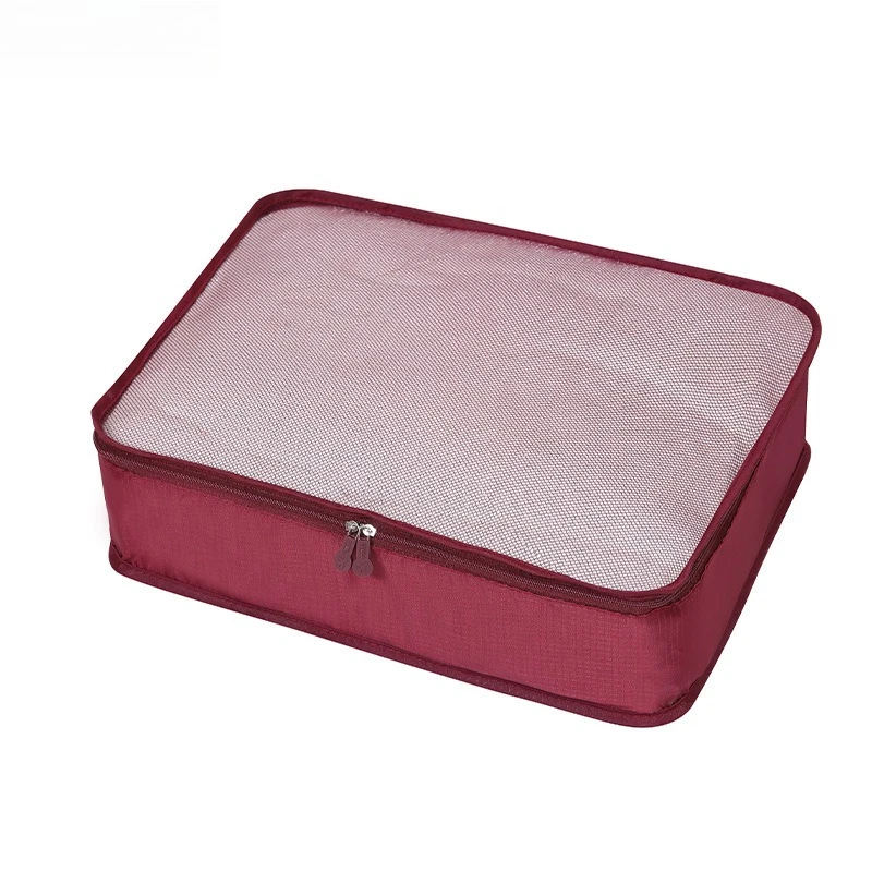Compact Foldable Packing Cubes with Breathable Mesh Design