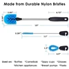 Stainless Steel Water Bottle Cleaning Brush Set Long Handle Bottle Cleaner Set Built for Narrow Neck Bottles 3