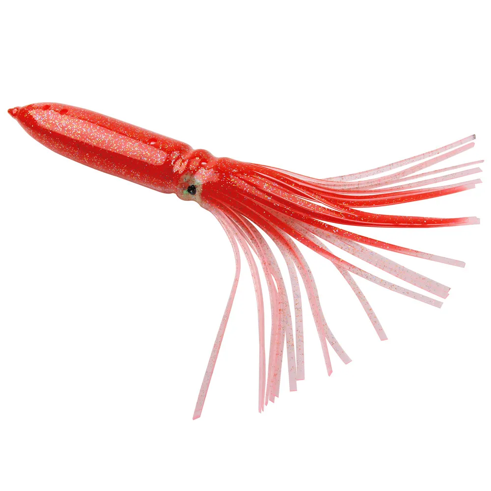 30pcs Luminous Octopus Skirt Fishing Lures - 6 Inch/15cm Soft Plastic Saltwater Bait For Trolling - View #5
