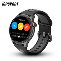 IGPSPORT LW10 Français cyclisme montre de course sport GPS localisation Route Navigation appel moniteur de fréquence cardiaque AMOLED écran Fitness données 1
