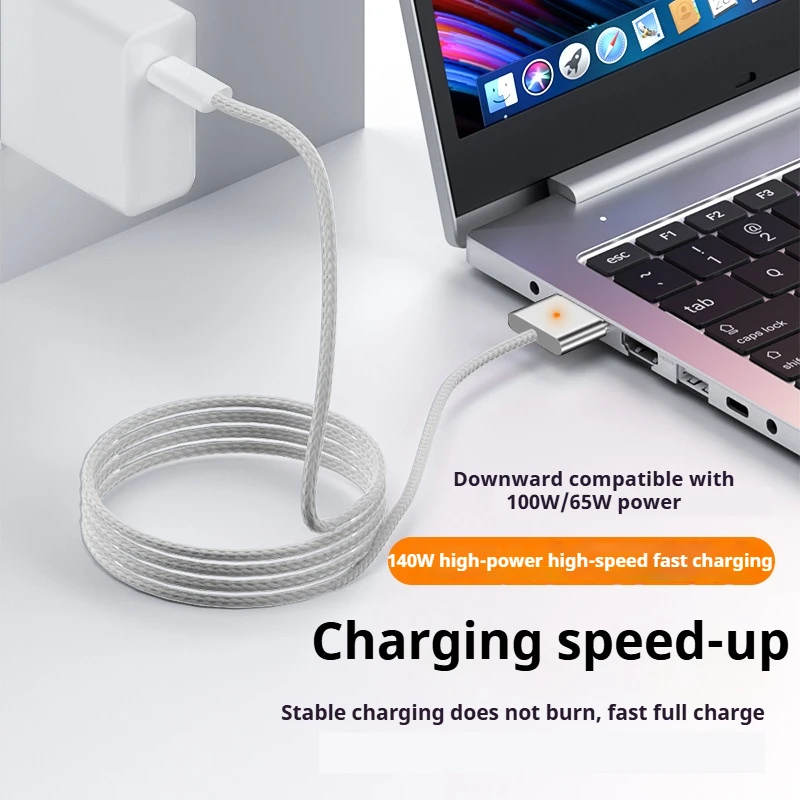 Type-C から Magsafe 3 磁気充電コード ラップトップ充電ケーブル