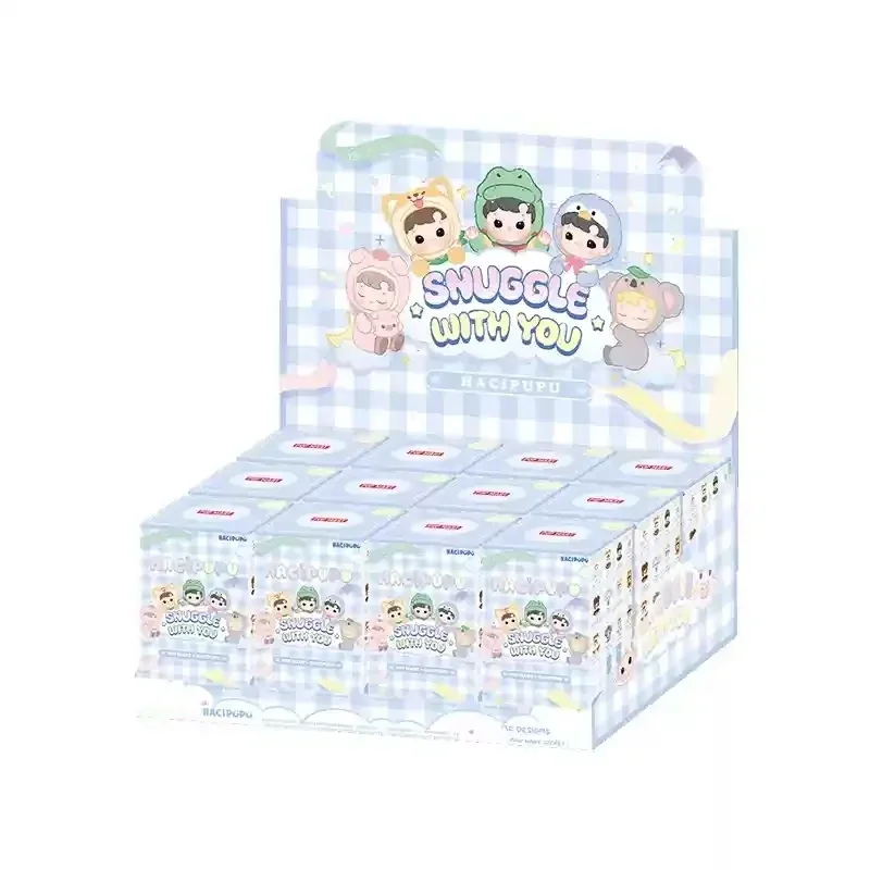 thumbnail image 1 of New Genuine Hacipupu Animal Snuggle with You Series Blind Box Vinyl Dolls Kawaii Hacipupu Mystery Box Collection New Year Gift, 1 of 5