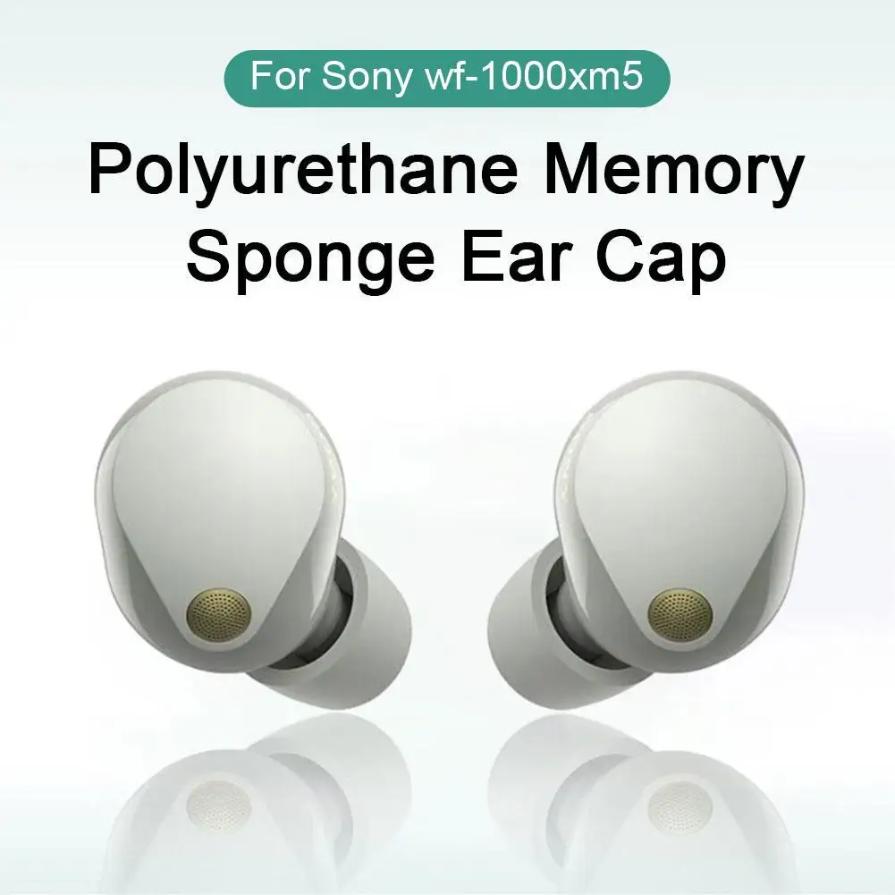 1 Paio Per Sony Wf-1000Xm5 Earplug In Ear Bluetooth Auricolare Sleeve Memory Sponge Filter Ear Cap E Ear Sleeve Ear Buds Pads