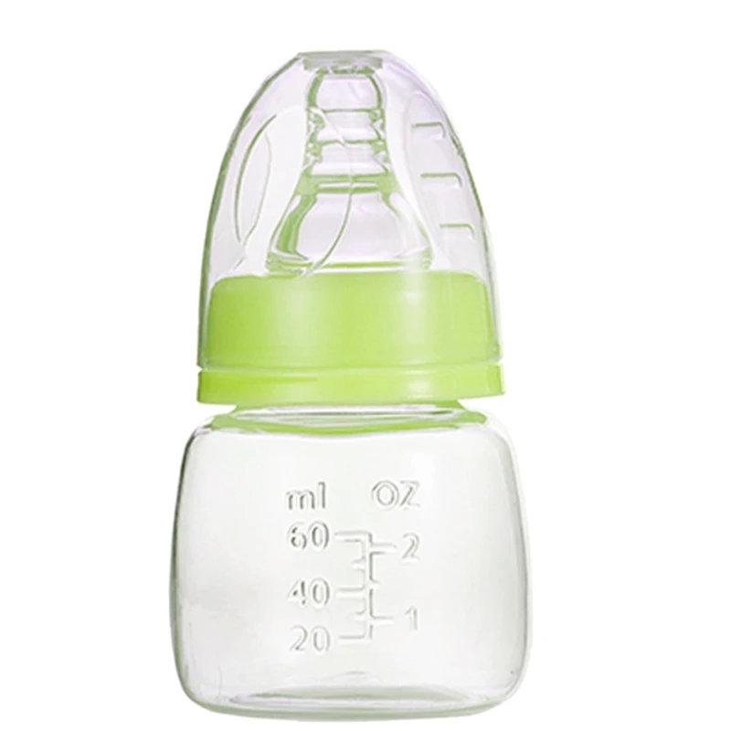 Lightweight Baby Bottle 60ml Nursing Bottle Milk Newborn Feeder