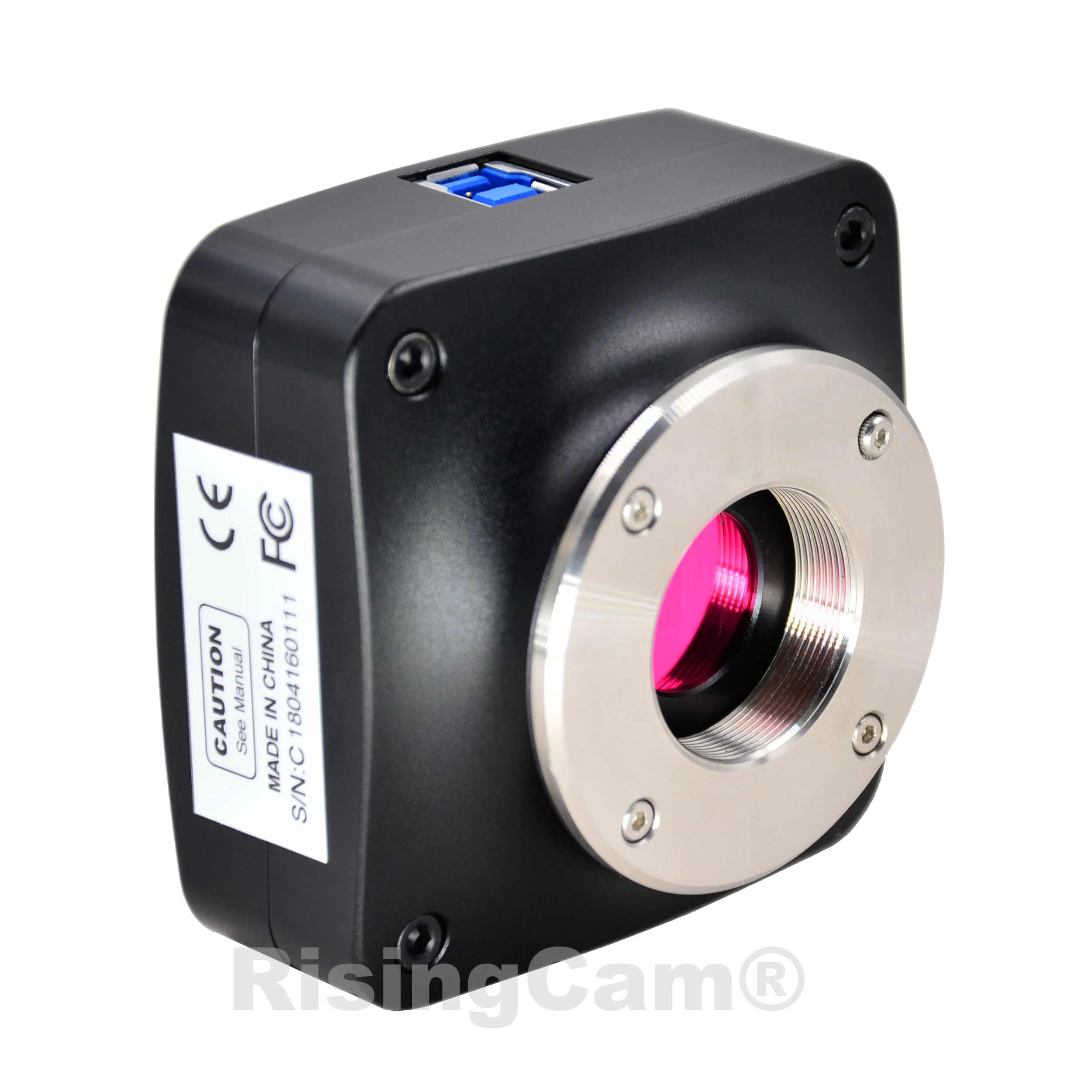 높은 프레임 속도 25MP imx511 CMOS 센서, USB3.0 디지털 비디오 생물 현미경 카메라, C 마운트