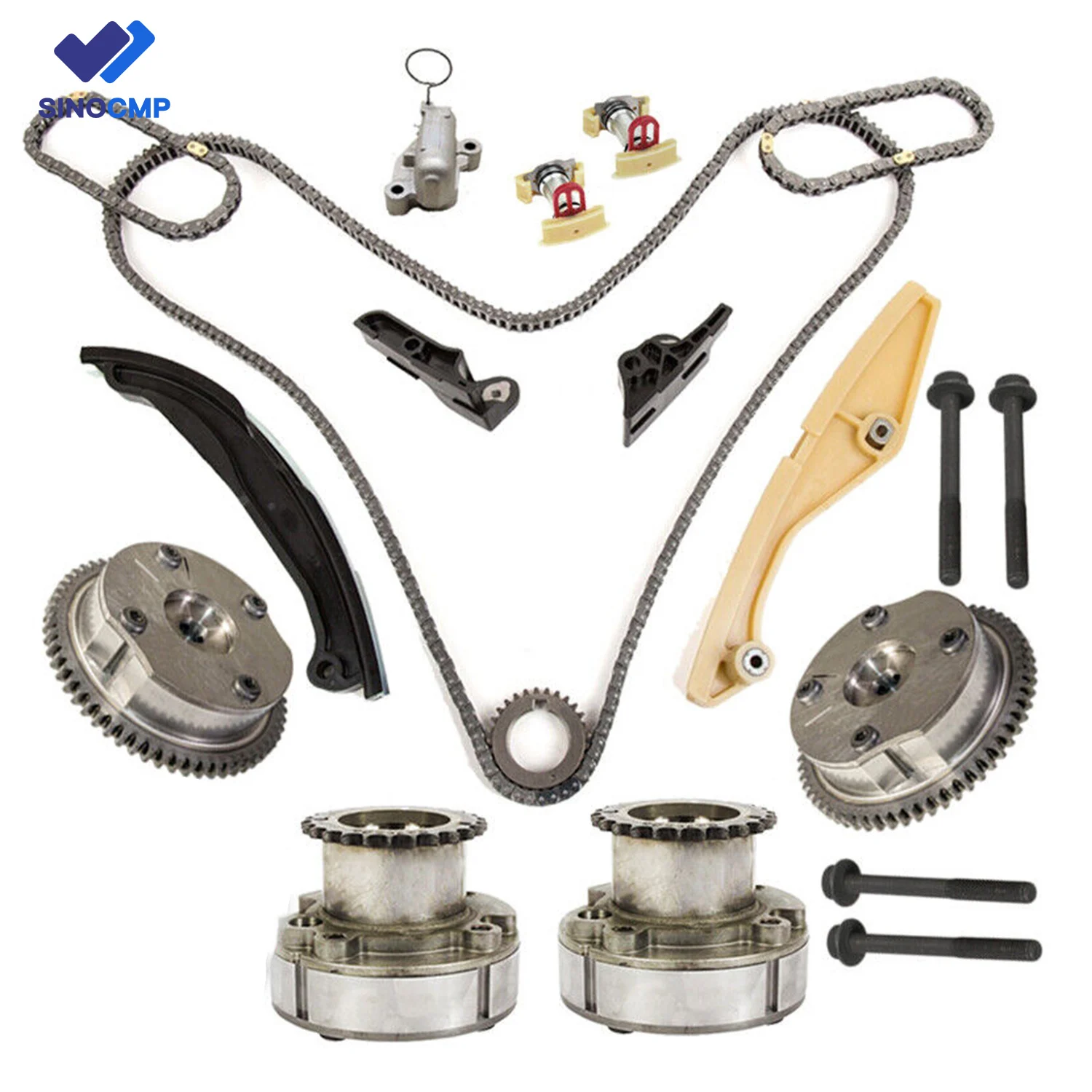 At4z6c525b at4z6c525a timing chain kit vvt cam sprocket at4z6c525c