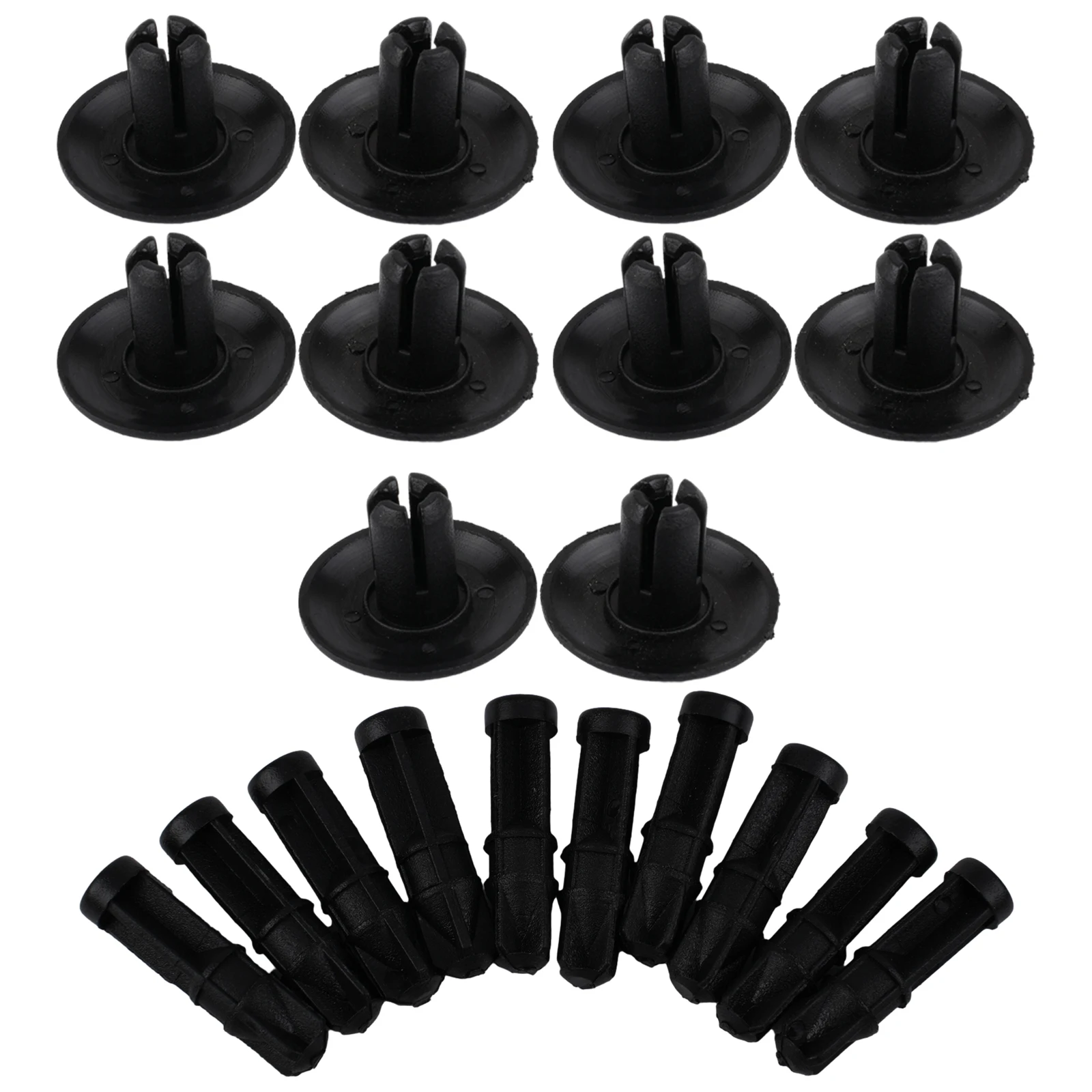 10pcs Rivet Screw Body Trim Panel Retainer Trim Body Panel Clips Trim Body Panel Clips For Q3 Q5 Q7 A4 A5 A8 4D0807300