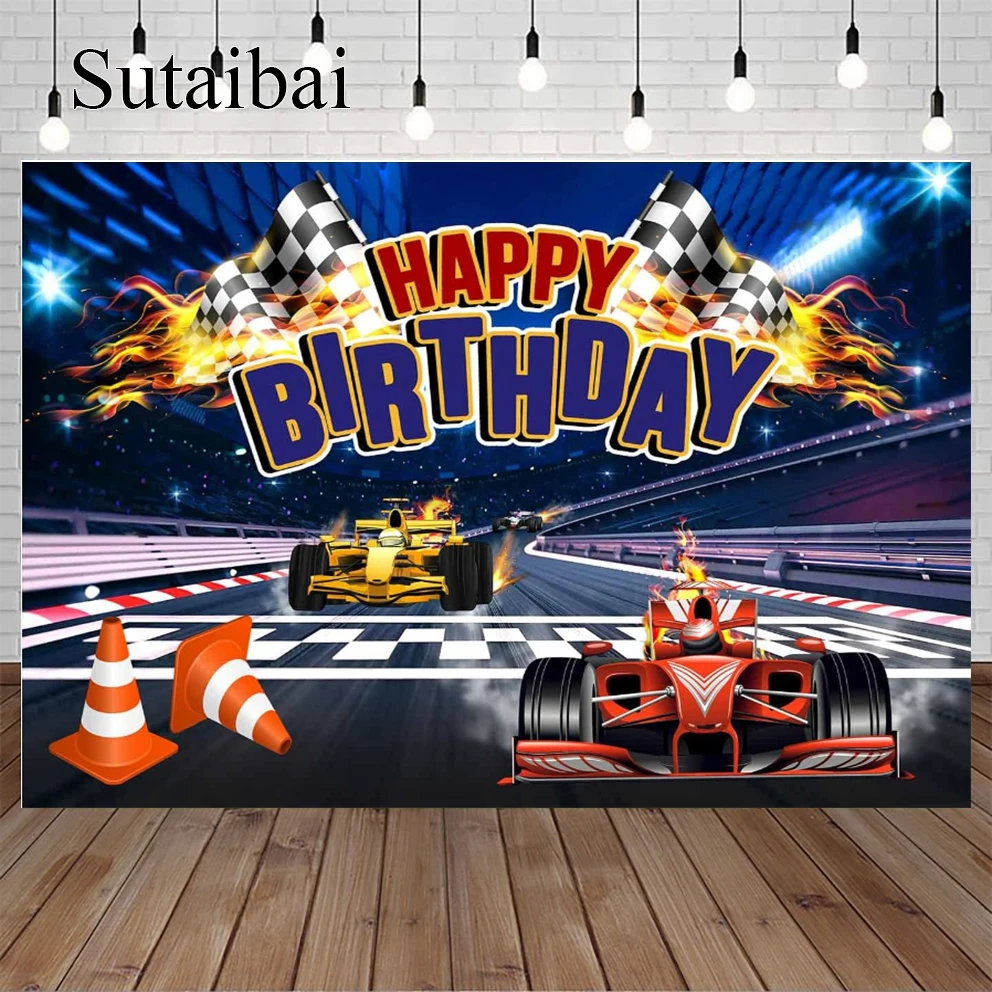 

Автомобиль гоночный телефон для мальчиков день рождения формула один чемпионат гоночный Фотофон для детского праздника