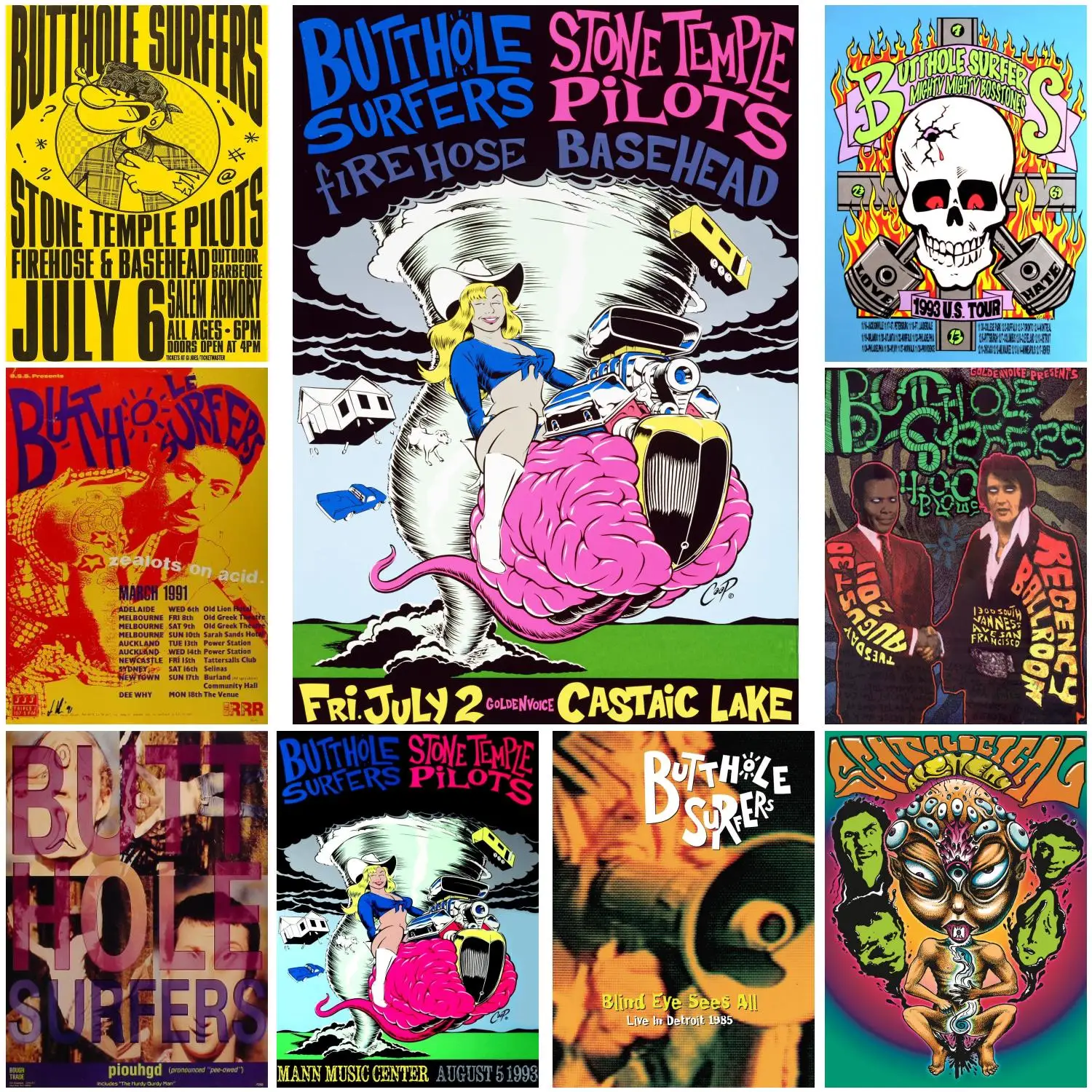 BUTTHOLE SURFERS / 特大ポスター