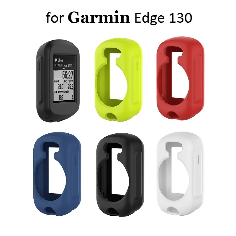 

10PCS Protective Case for Garmin Edge 130 Bicycle Computer Cycling Silicone Cover Anti-Scratch Rubber Shell for Edge 130 Plus