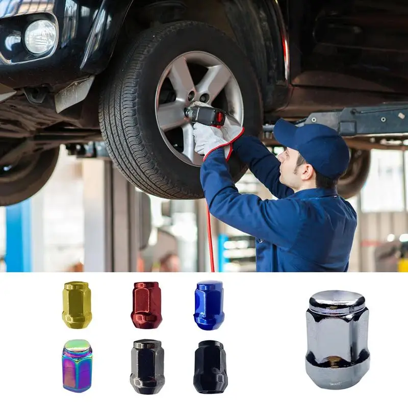 

Универсальный колпачок на гайку шины, Защитная крышка для колес автомобиля, универсальный инструмент для ремонта шин для внедорожников, грузовиков и мини-автомобилей