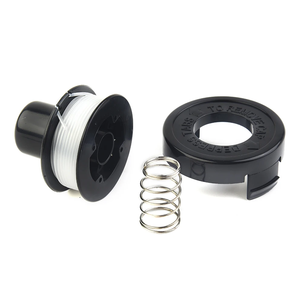 

Trimmer Spool Line Bump Cap Cover For Black & Decker A6226 GL250 GL310 GL360 String Strimmer Replacement Part Attachment Accs