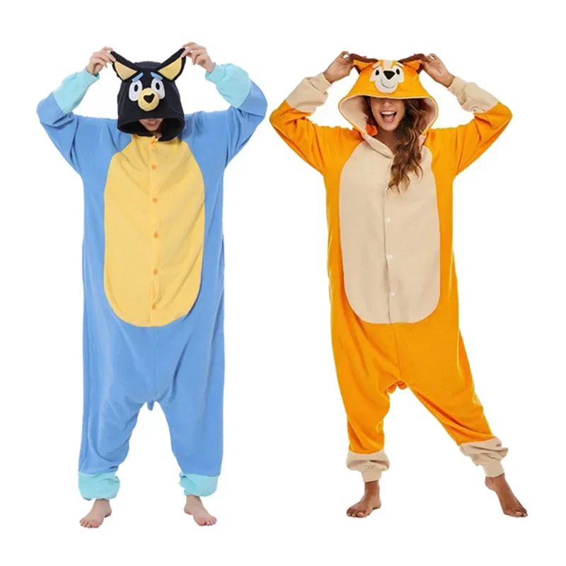 

Пижама ELEIMOS Kigurumi с животными для взрослых, мультяшный синий цвет, костюмы на Хэллоуин, косплей, комбинезон, рождественский подарок