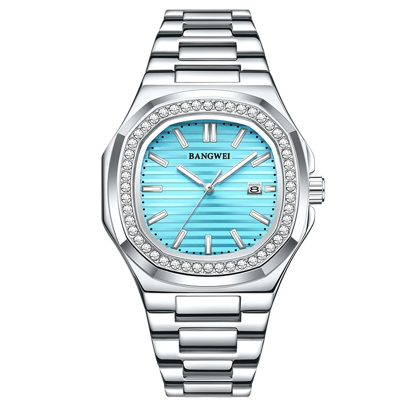 Silver sky blue