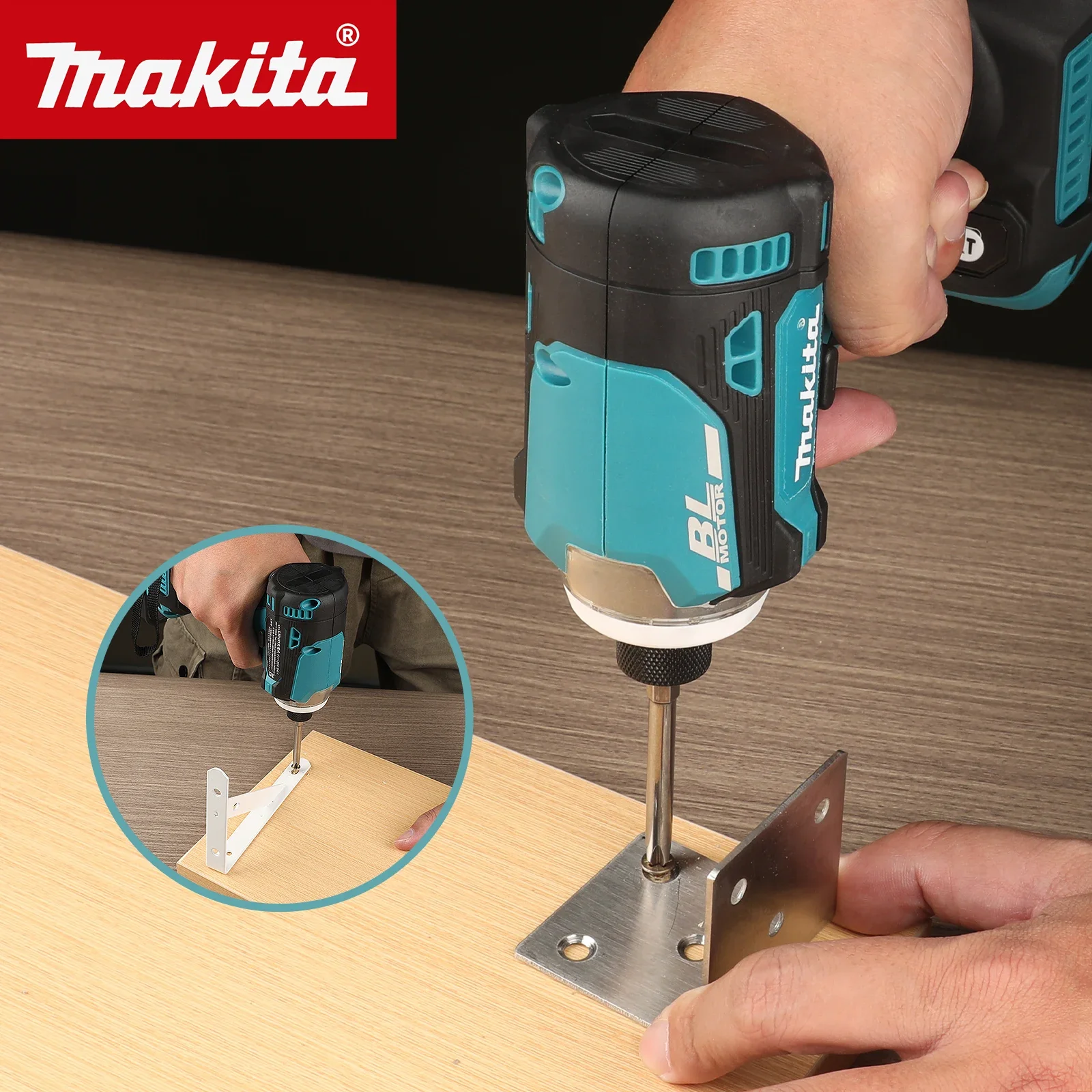 마키타 DTD171 임팩트 드라이버 무선 브러시리스 전동 드라이버 충전식 드릴 드라이버 전동 공구