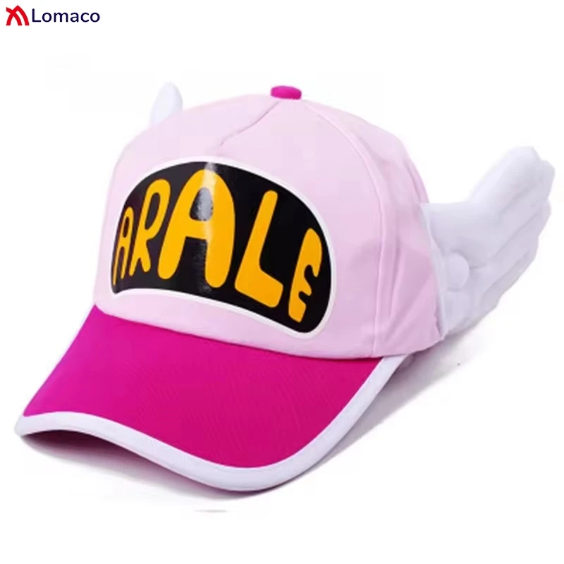 Kids / Adults Anime Dr.Slump Arale Hat Angel Wings Cosplay Hats Baseball Cap Cotton / Mesh Caps 5