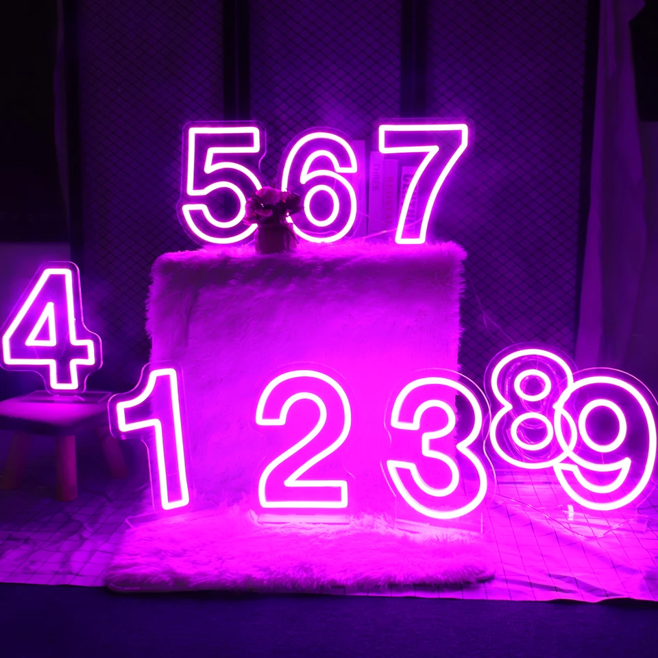 Custom Neon Signs DIY Weddding Party Birthday Name Business Logo