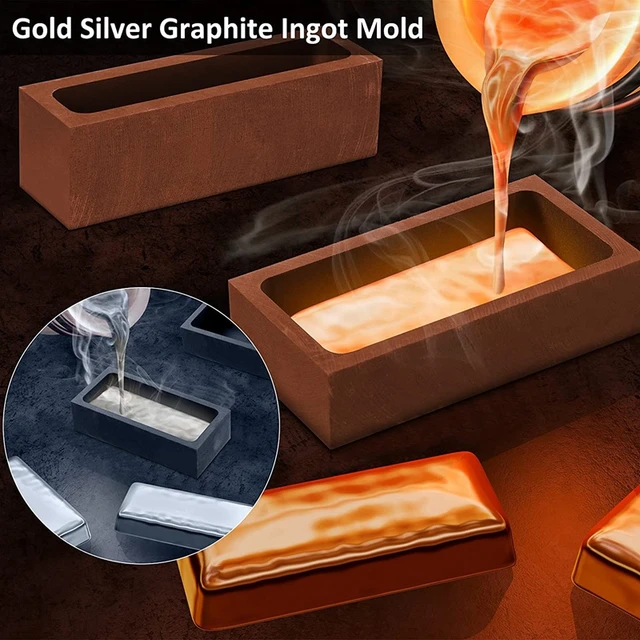 Ingot Mold Metal Casting, Crucible Melting Metals