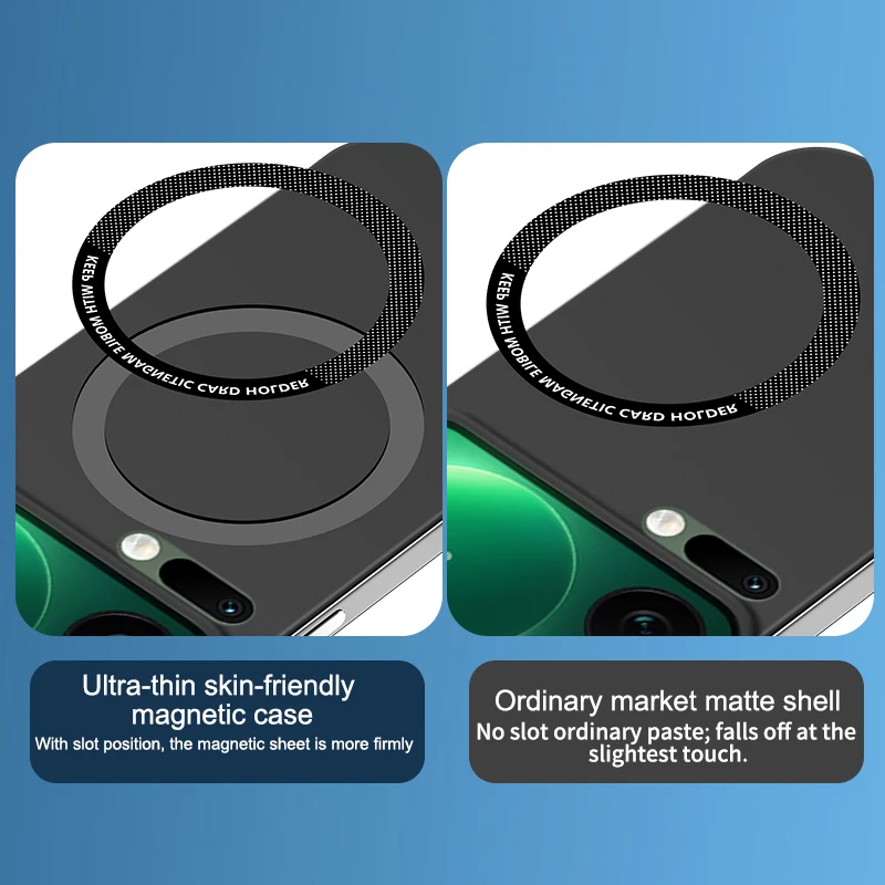 Luxury Frameless Magnetic Holder Lightweight Phone Case