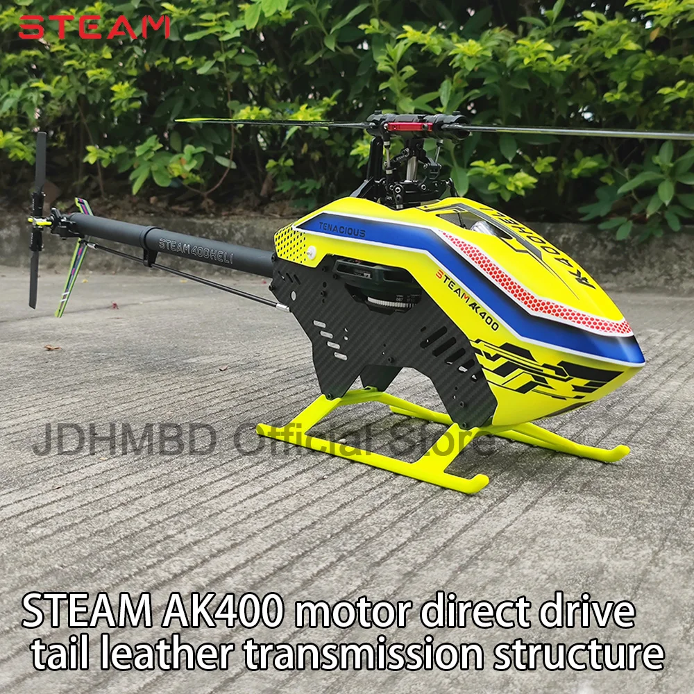 

Stem AK400 Legend 6CH 3D Direct Drive Brushless Motor 380 Class Flybarless RC Helicopter Kit Version