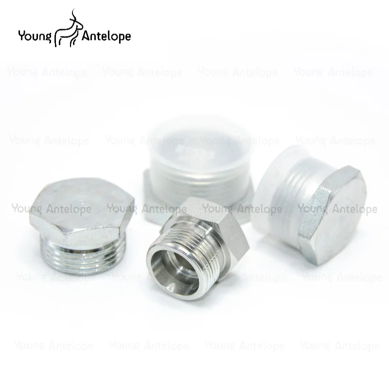 Metric Male Thread H-type 24 Degree Cone Sealing Ferrule Type Oil Plug High Pressure Hydraulic Joint M18 M22 M30 connection joint