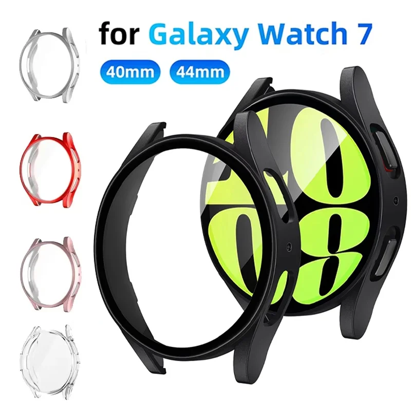 Premium Silicone TPU Protective Watch Case - Full Coverage Screen Protector Bumper Shell