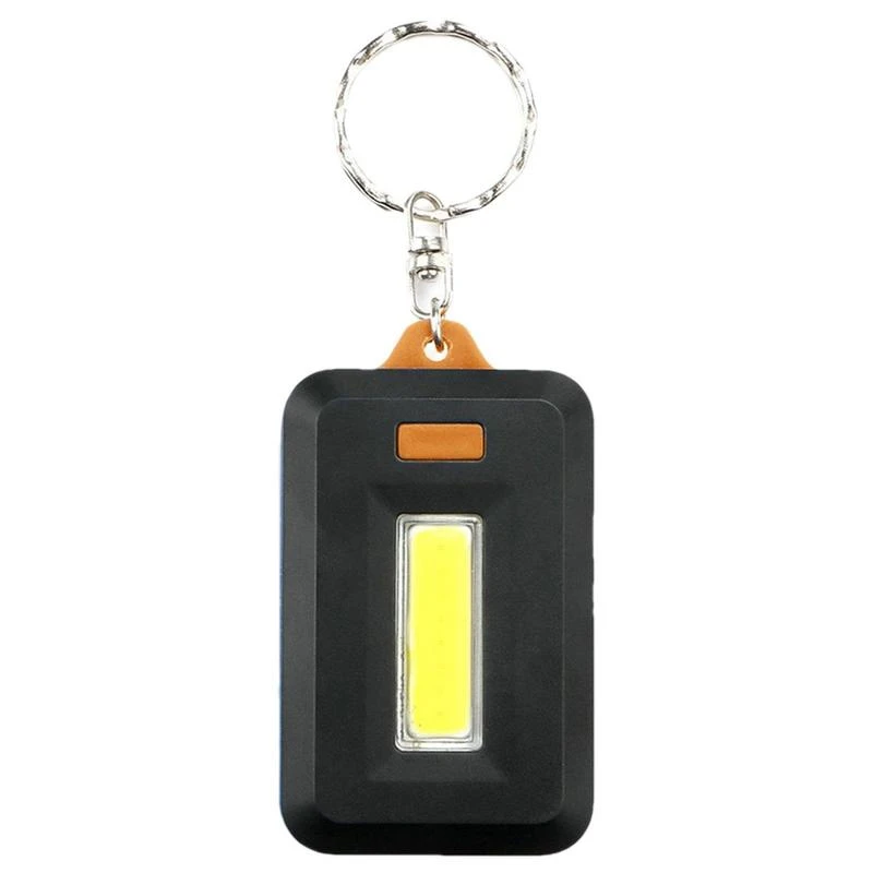 Portable COBs Keychain Flashlights Strong 3W COBs Keychain Flashlights