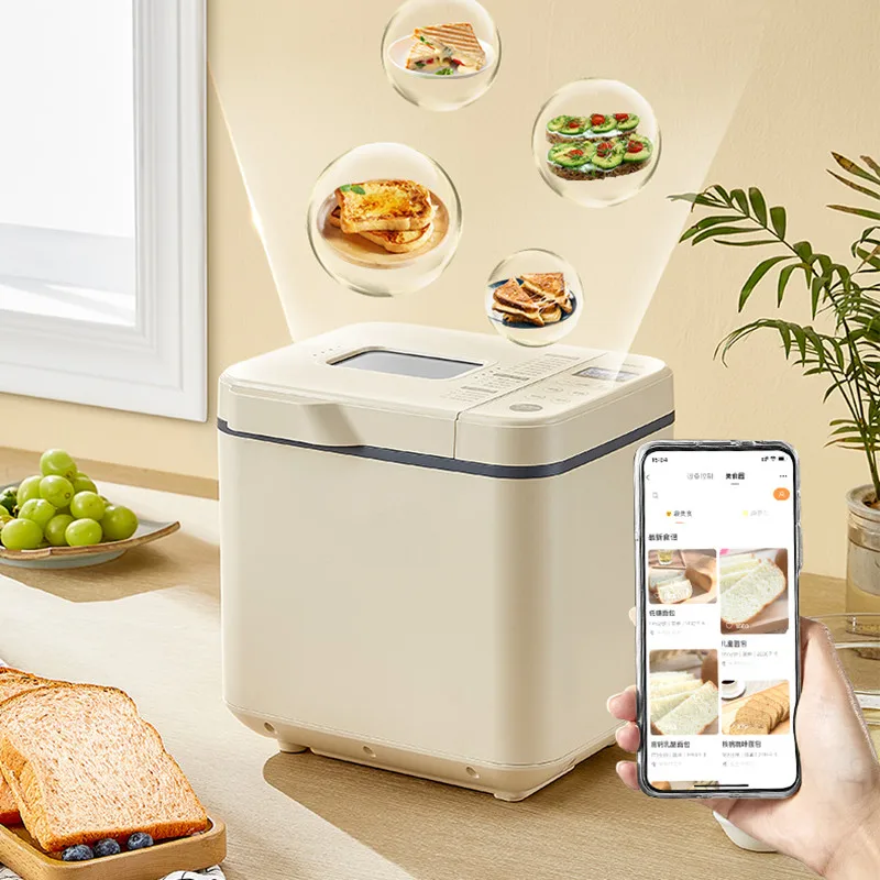 Smart Toaster Breakfast Toaster Dough Mixer Automatic Multi-function Reservation Bread Machine Bread Maker Machine Dough Mixer
