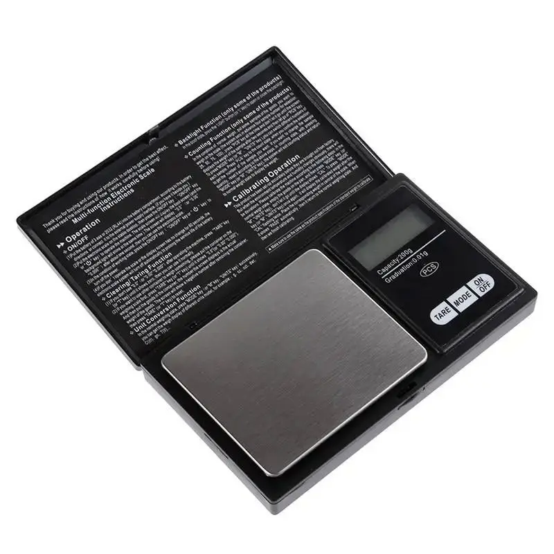 Jewelry Scale Jewelry Scales for Gold Sterling Silver Digital Scale Electronic Scales 100g/200g/300g/500g X 0.01g/0.1g Mini Pocket