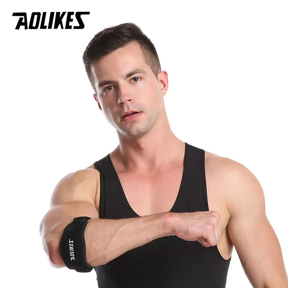 Adjustable Elbow Support Strap for Pain Relief and Injury Prevention