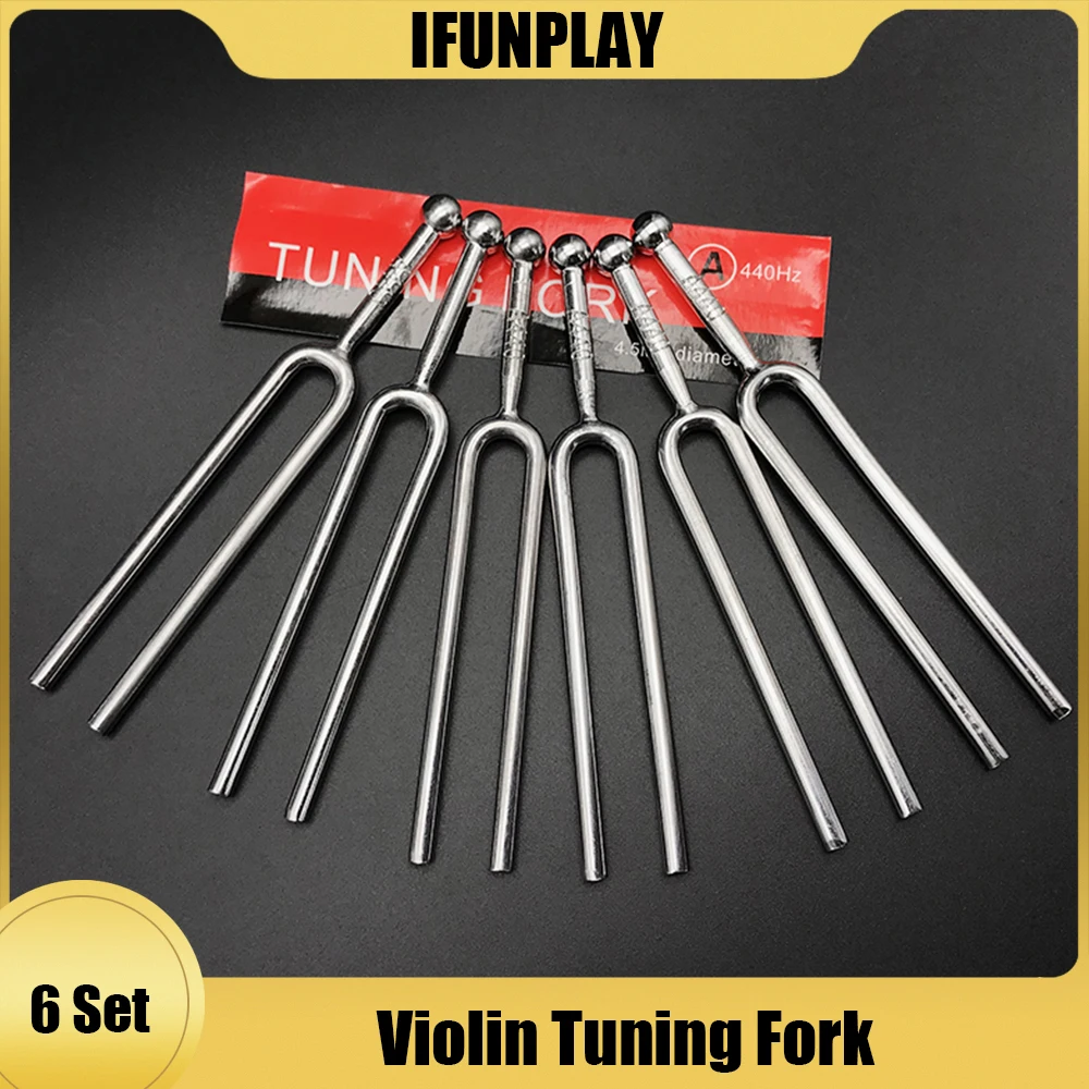 Standard A 440 Hz tuning fork Tuner Tone Tool for Violin Accessory Parts Violin Tuning Fork 