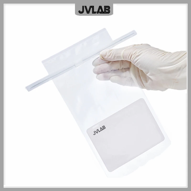 Sterile Sampling Bag 140*229mm Aseptic Homogeneous Bag With Iron Wire 700ml Use For Environmental Medicines Food Sampling 100 EA