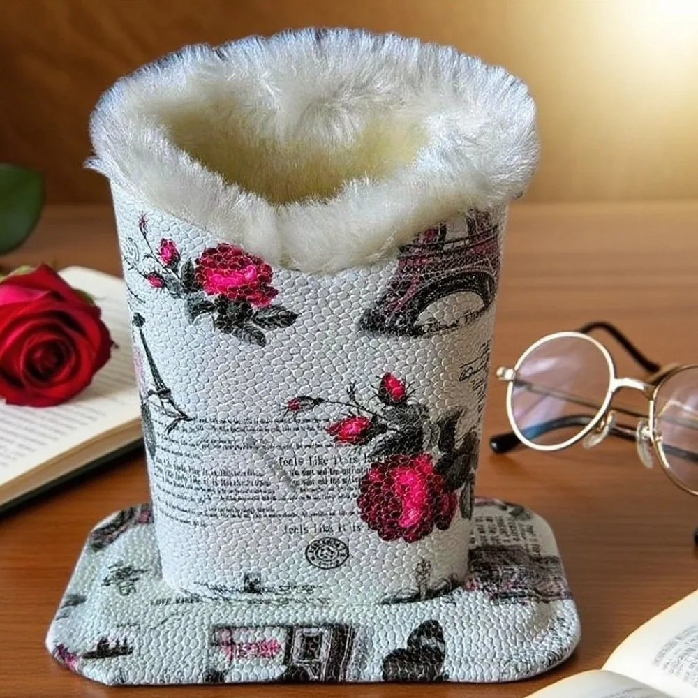 PU Leather Glasses Case Protective Box