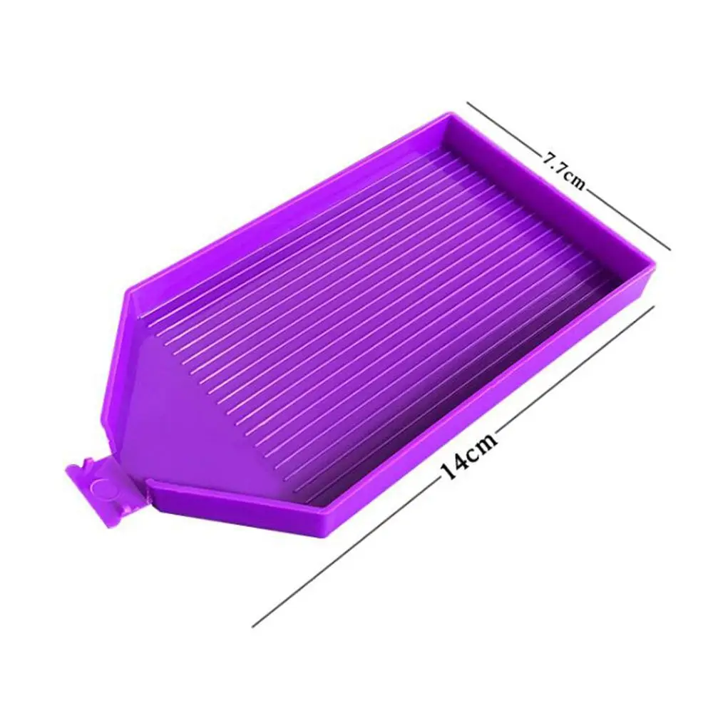 5D DIY Diamond Painting Diamond Embroidery Accessories Large Capacity Big Drill Plate Plastic Tray - 6