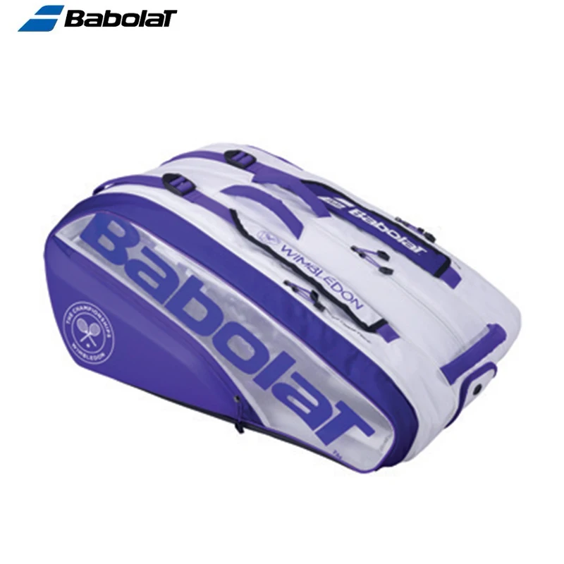 2024 Babolat Tim Nadel Court Tennis Bag Unisex 12R 6R Racchette Da Tennis Di Grande Capacità Zaino Originale Babolat Tennis Squash Bags