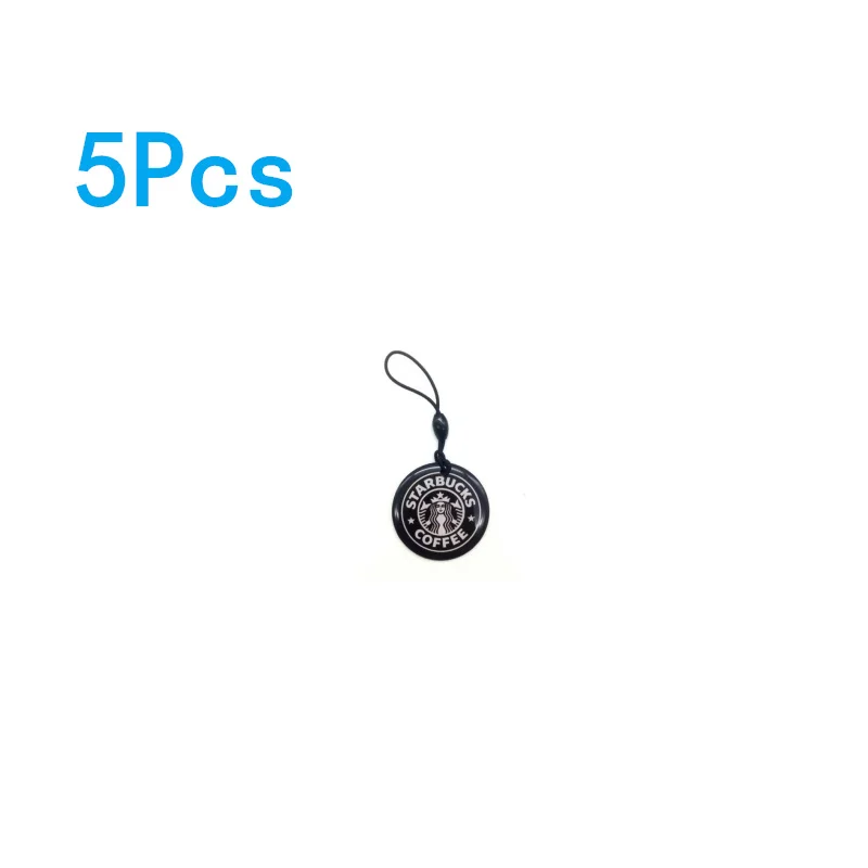 Rewritable RFID Key Tag with EM4305 T5577 Chip - 5 Pack