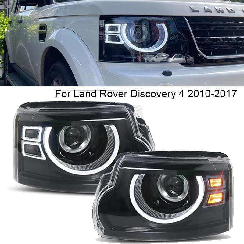 

Автомобильная фара в сборе для Land Rover Discovery 4 2010-2017, передняя фара, Стайлинг автомобиля, аксессуары для автомобиля