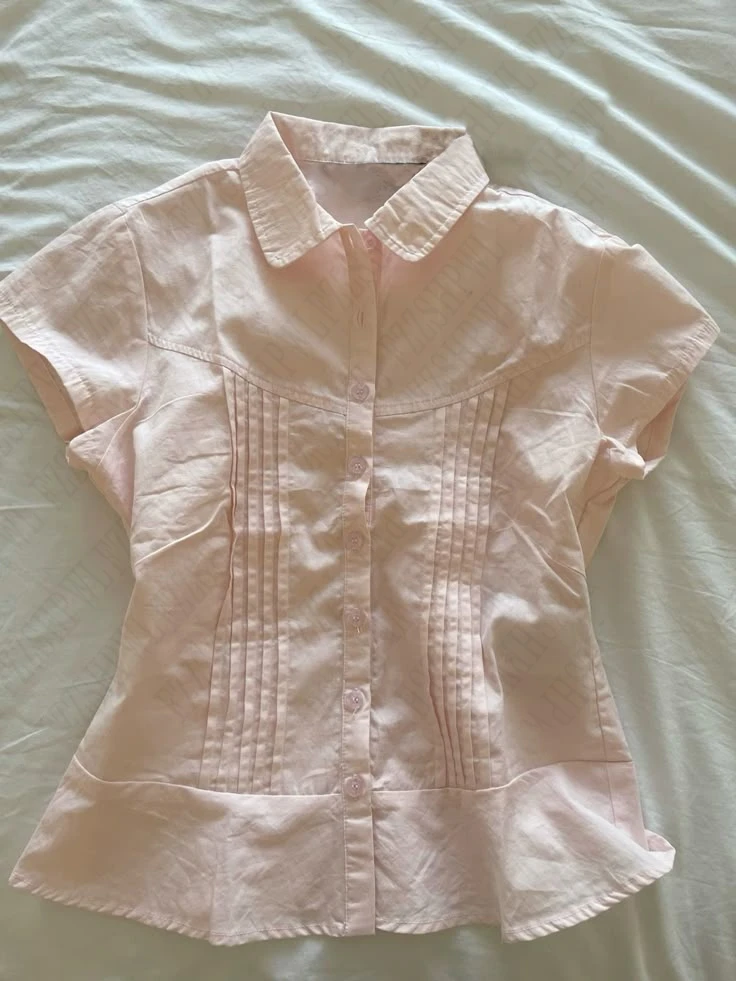 Second Female - Becka Frill Shirt  60094 - 9408 Sepia Rose main image 1