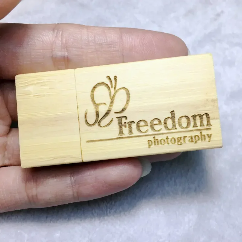 20pcs Customised Wooden Pen Drive USB Flash Drive flash drive