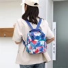 Fashion Flower Pattern Design Ladies Backpack Multifunctional Women's Anti-theft Backpack Small Ladies Shoulder Bag Bolso Mujer 2