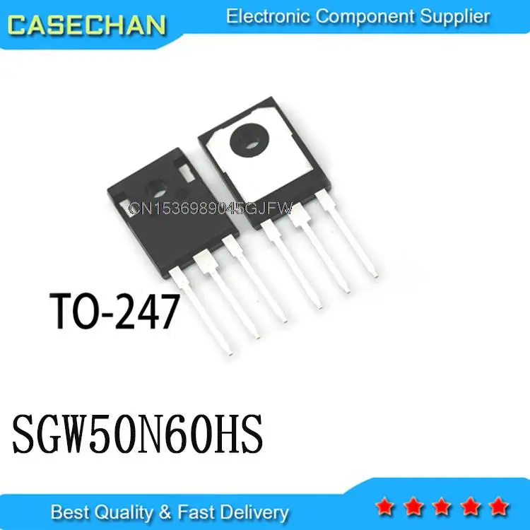 

10 шт. новые и оригинальные SGW50N60 G50N60HS G50N60 TO-247 50A 600V SGW50N60HS