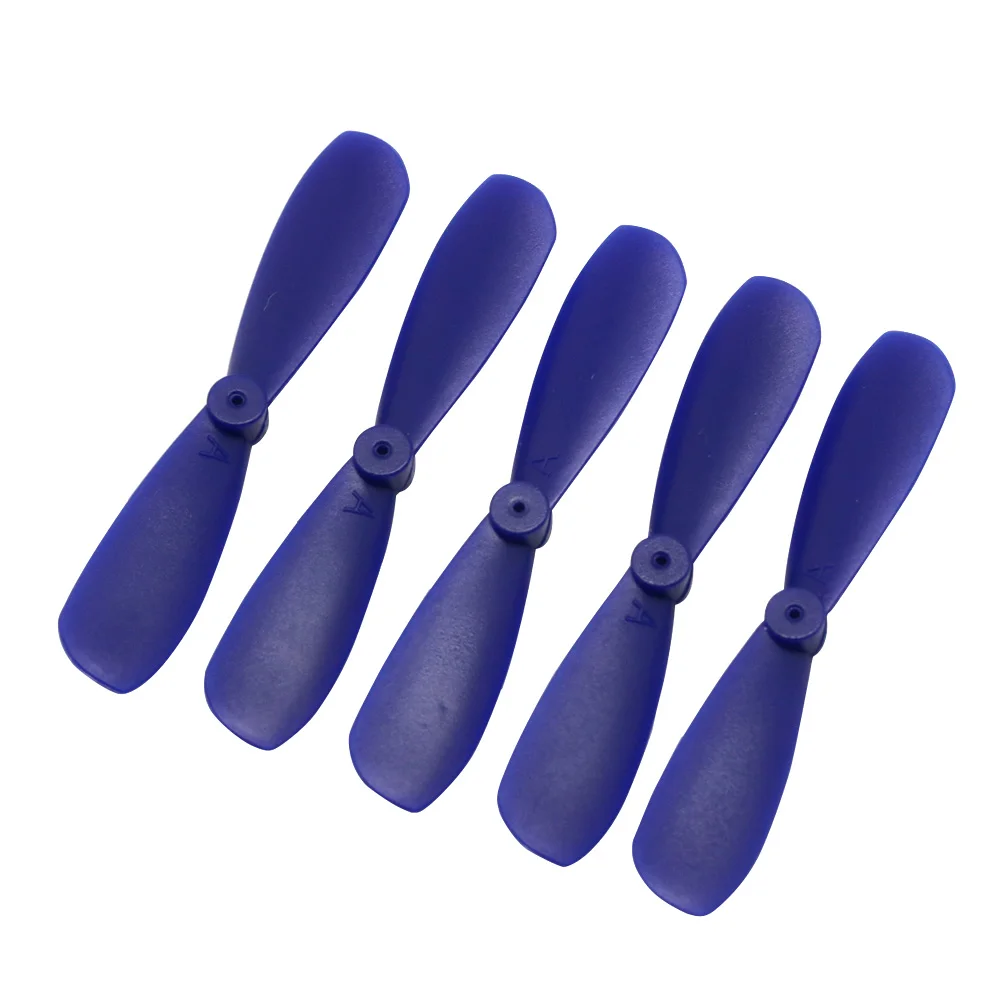 10pcs 46mm 4.6cm 0.8mm 1.0MM CW CCW AB Props Propellers Main Blades fit 716 615 720 Coreless Motor For Airplane Drone Parts 2