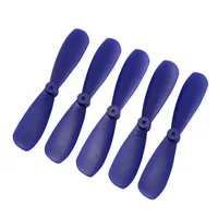 10pcs 46mm 4.6cm 0.8mm 1.0MM CW CCW AB Props Propellers Main Blades fit 716 615 720 Coreless Motor For Airplane Drone Parts 2