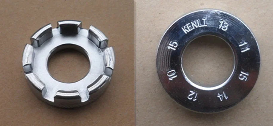 Description Picture 6 of itemBike Disassemble Repair Tool Bike Spoke Wrench Flexible Adjustment Wheel Rim Wrench Bicycle Spoke Spanner Cycling Tyre Spoon Kit