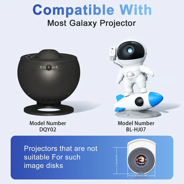 19-in-1 Galaxy Projector Starry Sky Night Light, 360° Rotate Planetarium Lamp with Independence Day Film Discs, LED Star Projector for Bedroom Home Decor, July 4th Patriotic Party Light, Kids Adults Gift, Timed & Adjustable Brightness